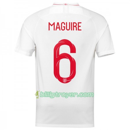 Billige Fotballdrakter England Maguire 6 VM 2018 Hjemmedraktsett